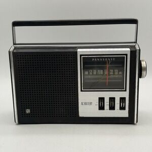 Vintage Panasonic AM‎ Radio Model R-1551 Made in Japan Tested Working READ